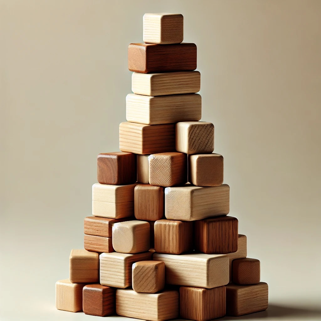 Tower of blocks